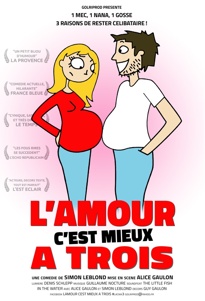 Image L'AMOUR C'EST MIEUX  TROIS